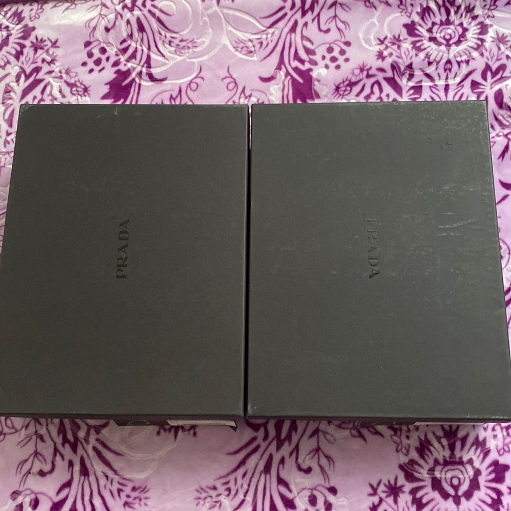Empty Prada Boxes Navy